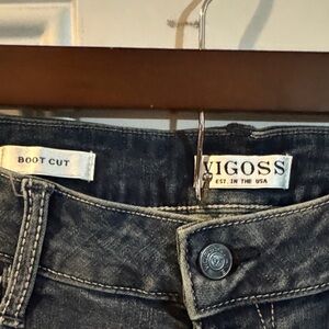 Vigoss Blue Wash Bootcut Jeans. Size 14